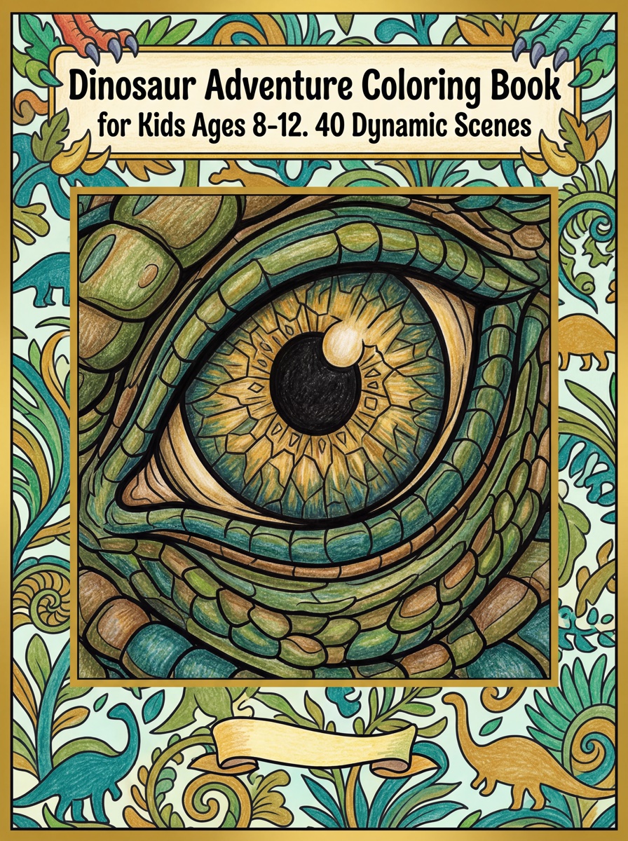 Dinosaur Adventure — AI-generated cover