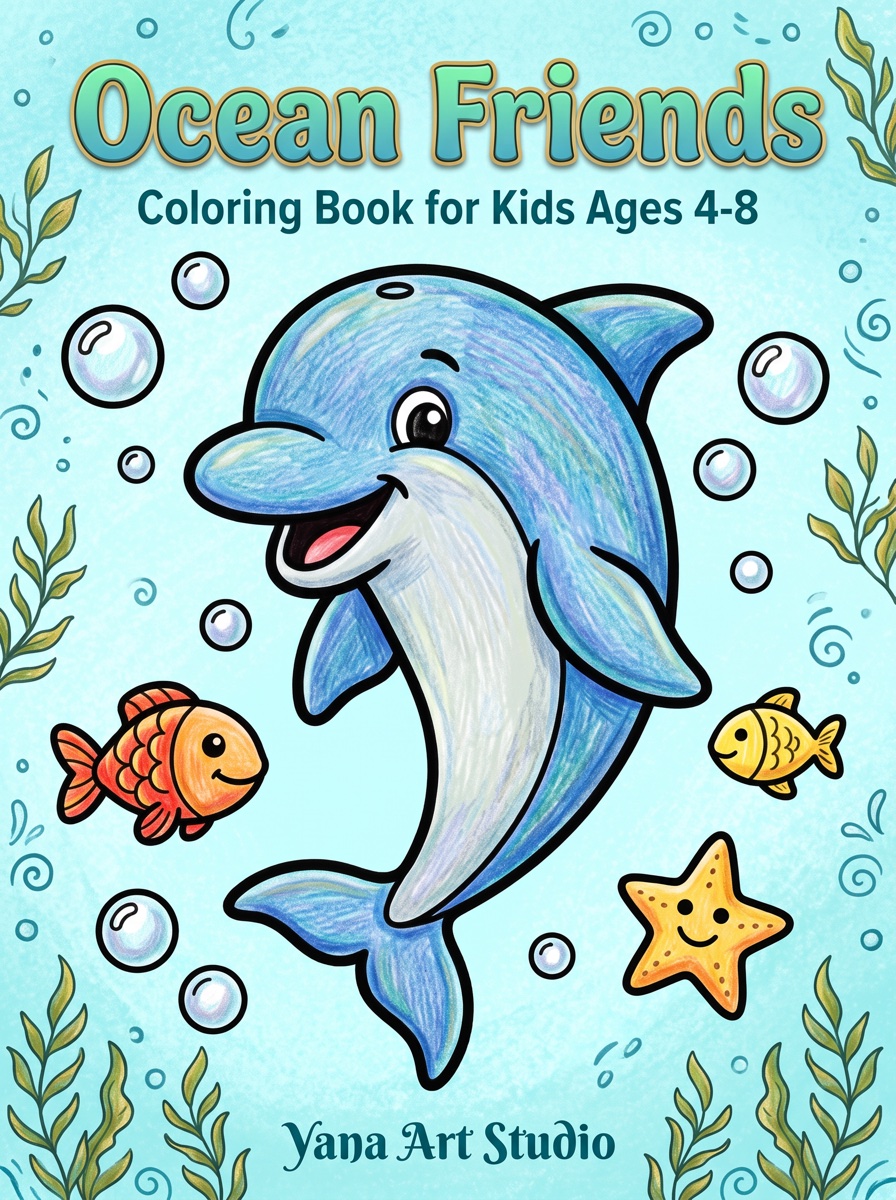 Ocean Friends — AI-generated front cover