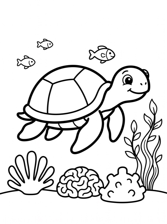 Turtle's Coral Garden