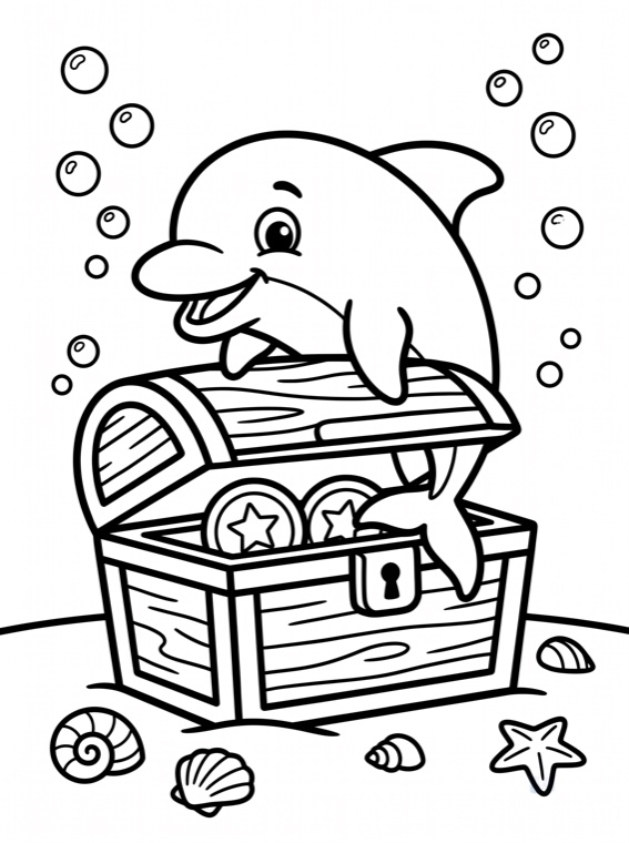 Dolphin's Shipwreck Fun